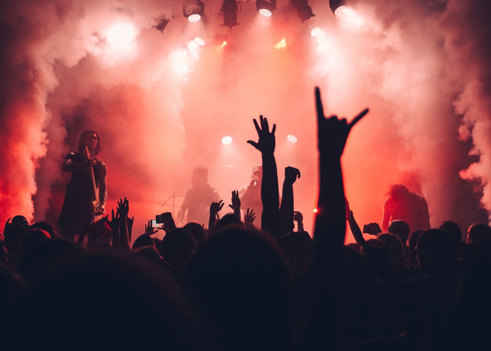 Concert — ambiance rouge